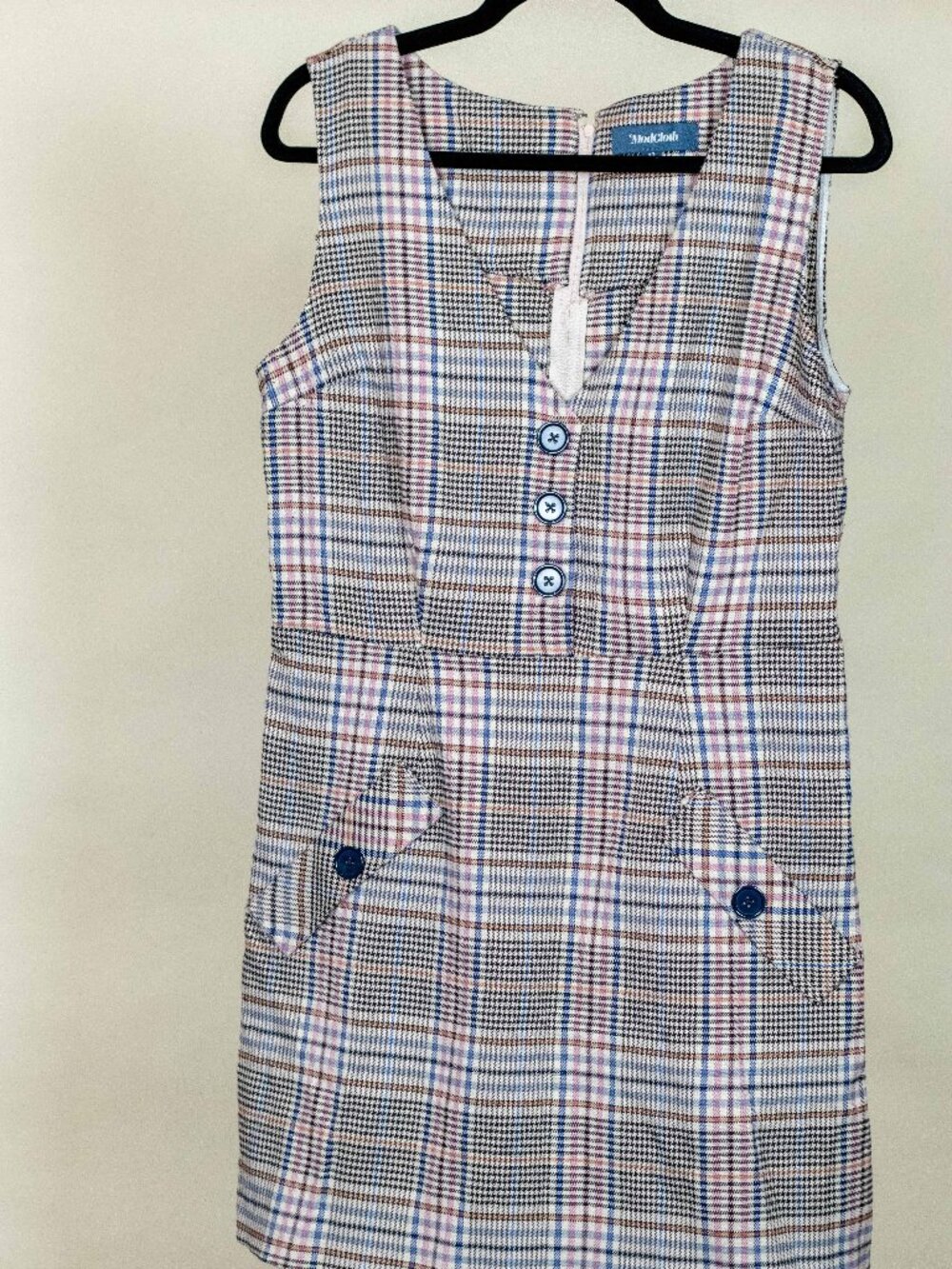 Modcloth Plaid Dress